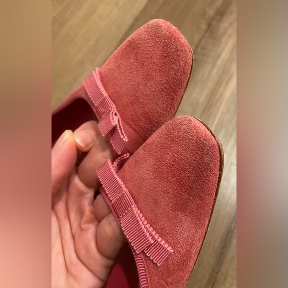 DÔEN Odette Suede Ballet Flat Dusty Pink Size EU 37/US 6.5 - Picture 13 of 13